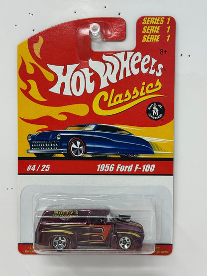 Hot Wheels Classics 1956 Ford F-100 1:64 Diecast