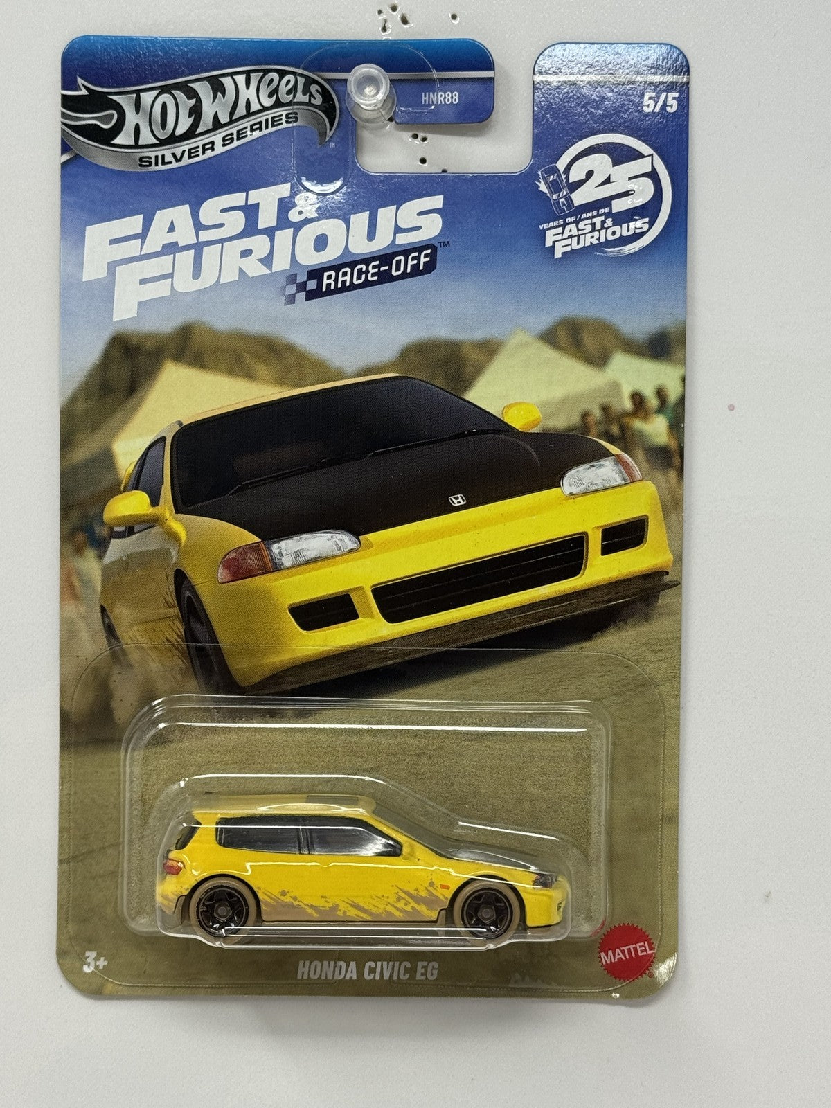 Hot Wheels Fast & Furious Race-Off Honda Civic EG 1:64 Diecast