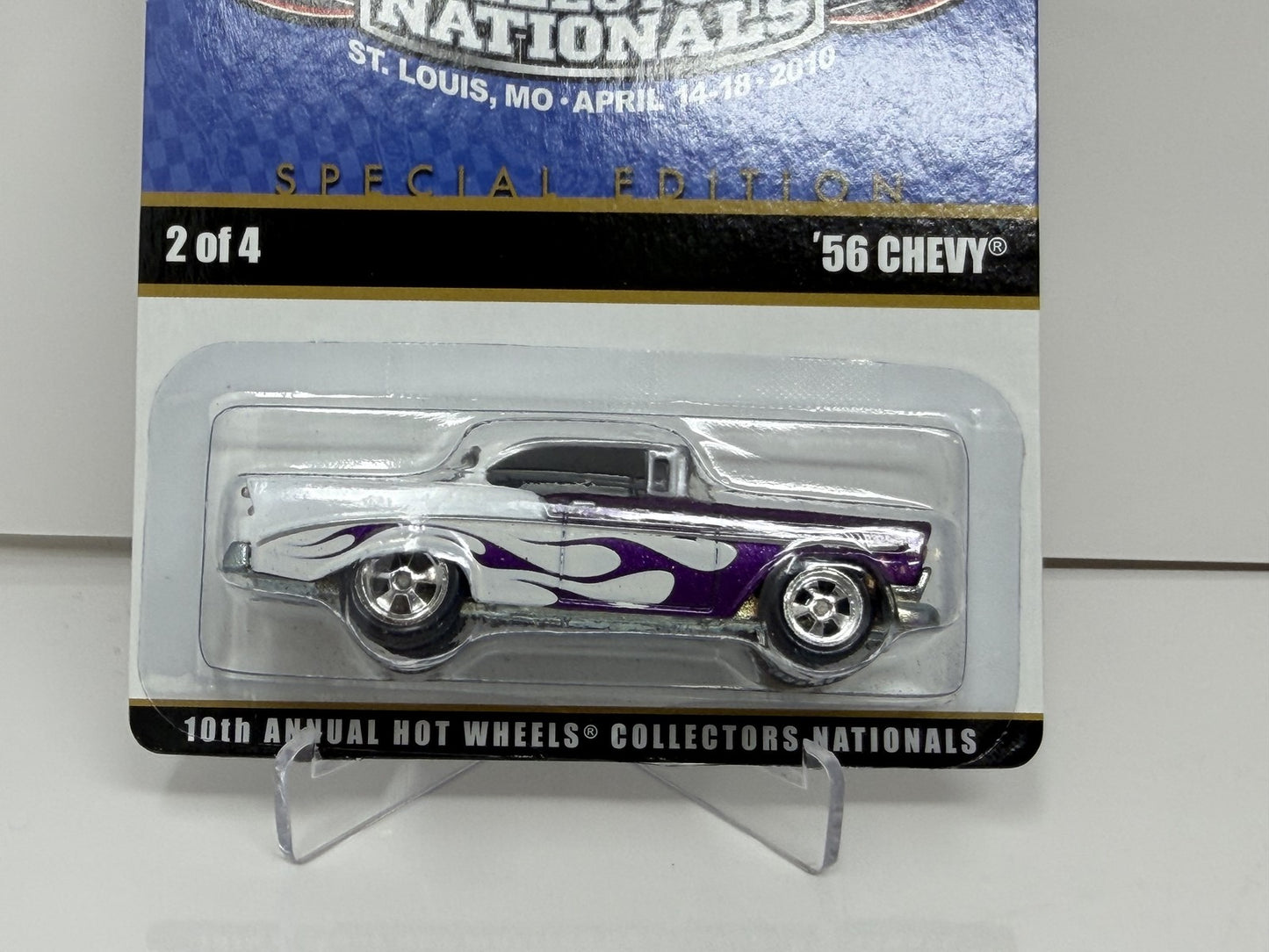 Hot Wheels 2010 10th Collectors Nationals 1956 Chevy 1:64 Diecast 1886/2400