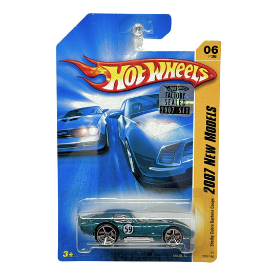 Hot Wheels New Models Shelby Cobra Daytona Coupe 1:64 Diecast Factory Sealed