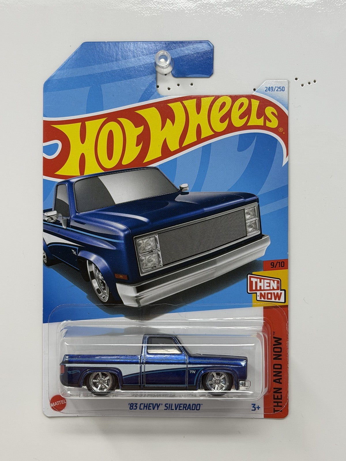 Hot Wheels Super Treasure Hunt 1983 Chevrolet Silverado 1:64 Diecast Blue
