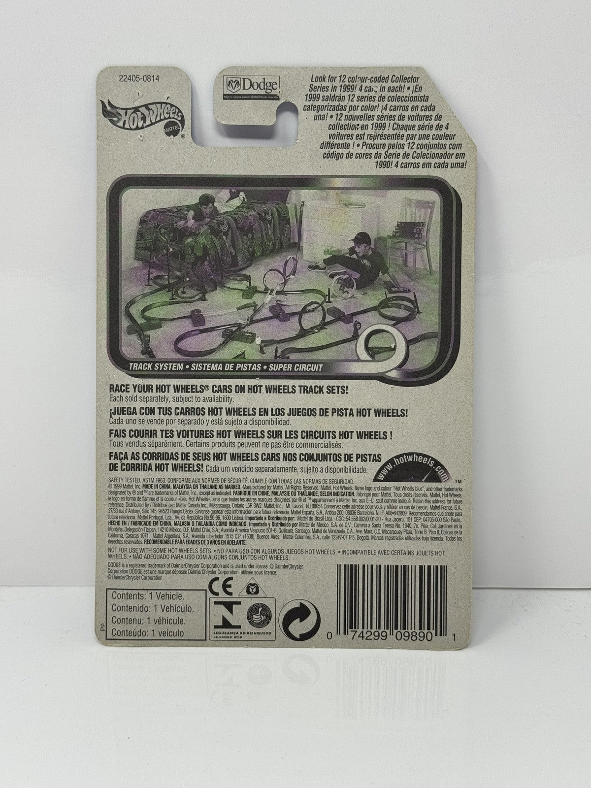 Hot Wheels Dodge Viper RT-10 Team Benomin 1:64 Diecast