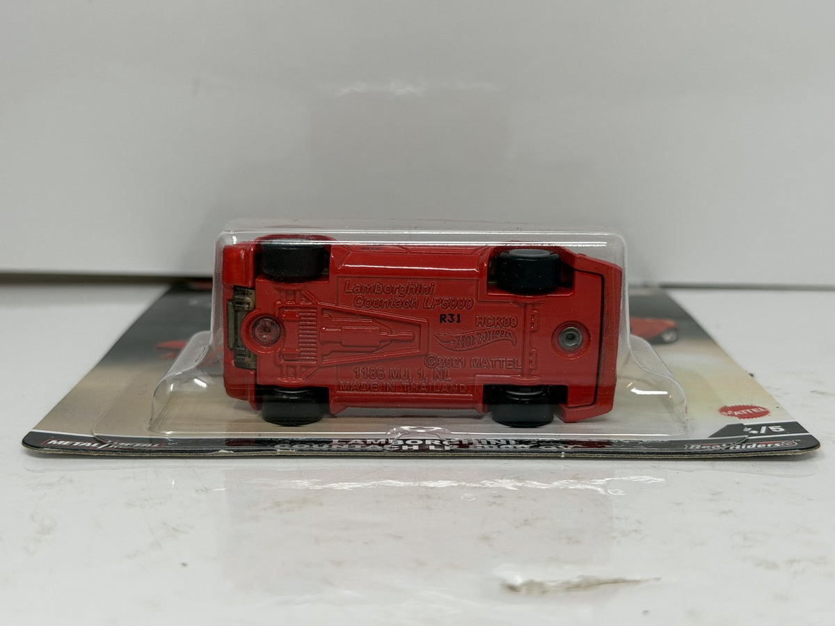 Hot Wheels Premium Jay Leno Garage Lamborghini Countach LP 5000 QV 1:64 Diecast