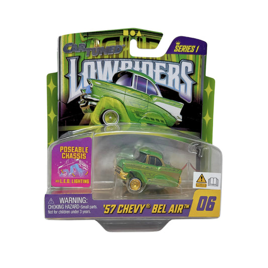 Jada Car Tuned Lowriders 1957 Chevy Bel Air 1:64 Diecast
