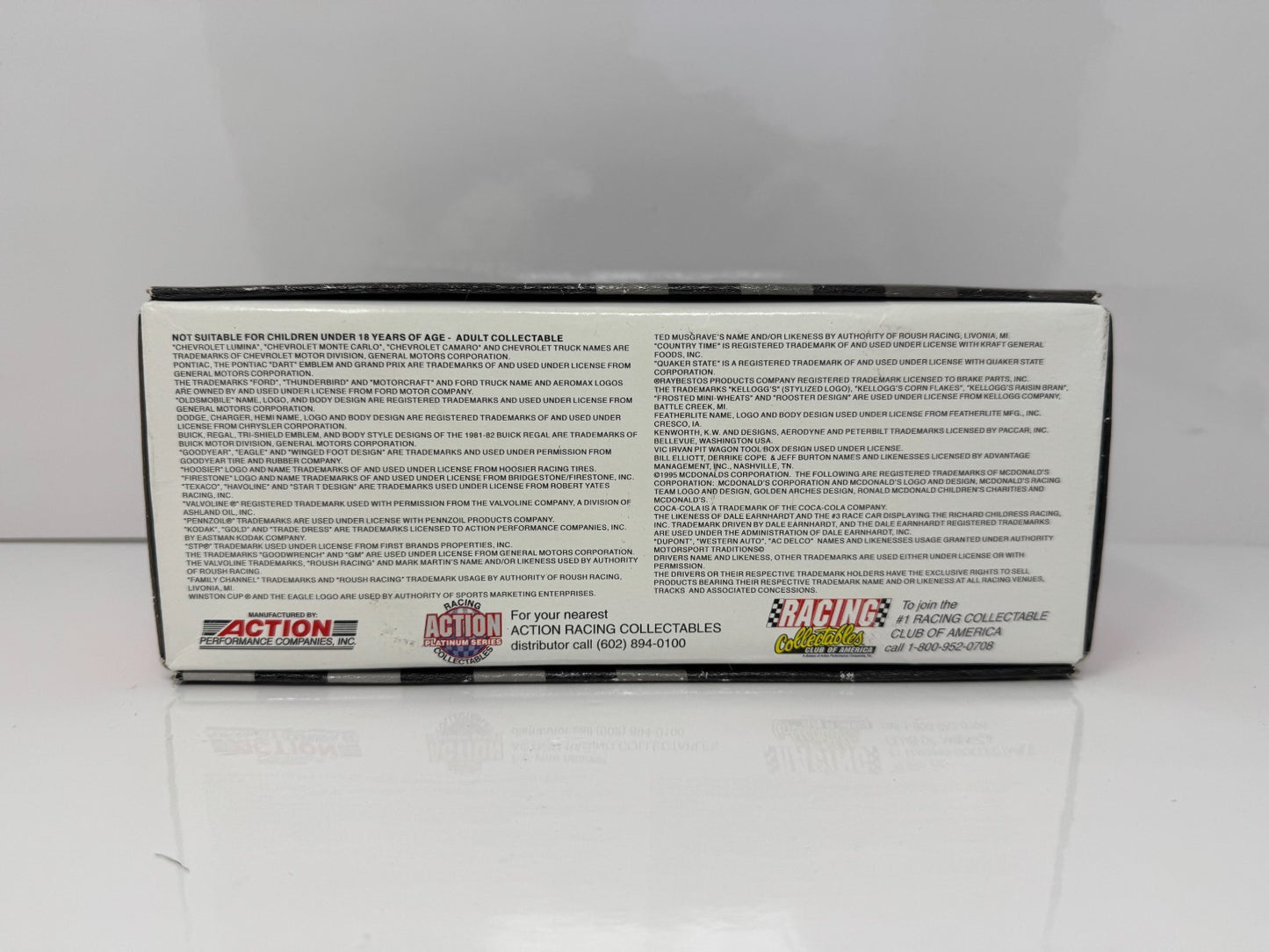 Action NASCAR Dale Jarrett #28 Havoline 1995 Ford Thunderbired 1:24 Diecast