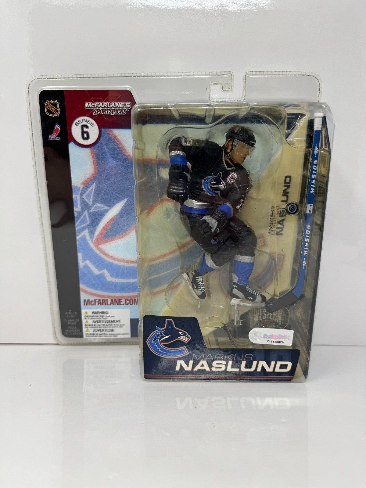 McFarlane NHL Markus Naslund Vancouver Canucks Series 6 Figure