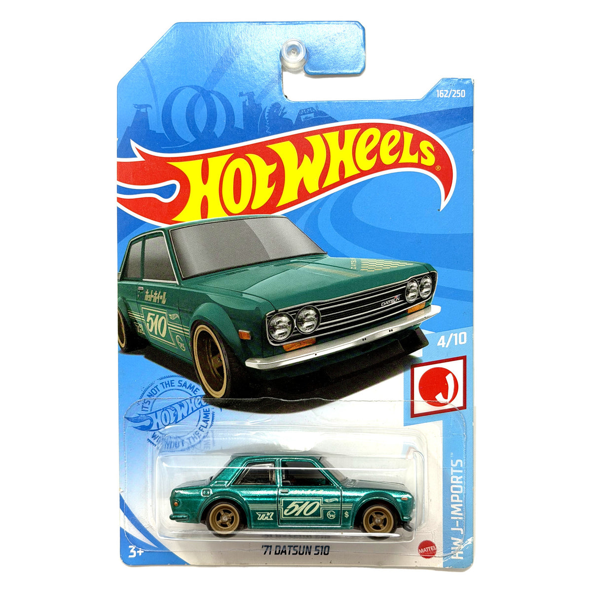 Hot Wheels Super Treasure Hunt 1971 Datsun 510 HW J-Imports 1:64 Diecast STH