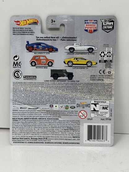 Hot Wheels Premium British Horse Power Lotus Esprit S1 1:64 Diecast