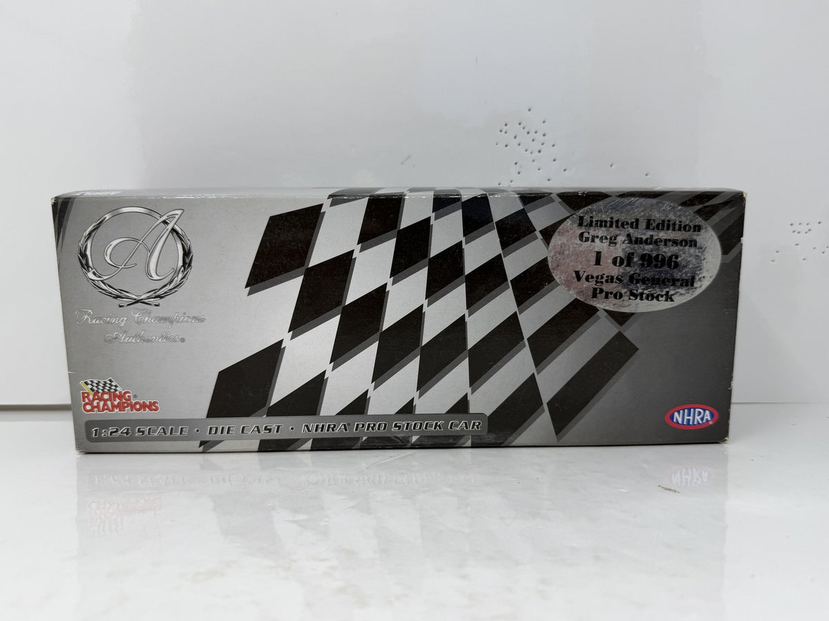 Racing Champions NHRA Greg Anderson Vegas General Pontiac Pro Stock 1:24 Diecast
