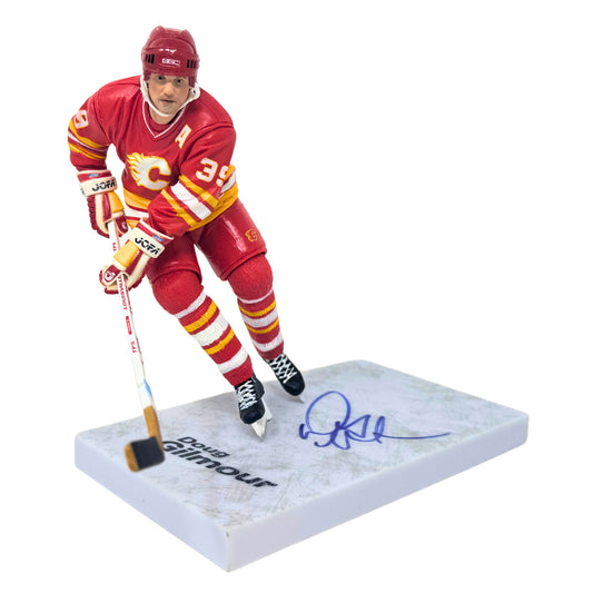 McFarlane NHL Doug Gilmour Calgary Flames Figure Auto Signed