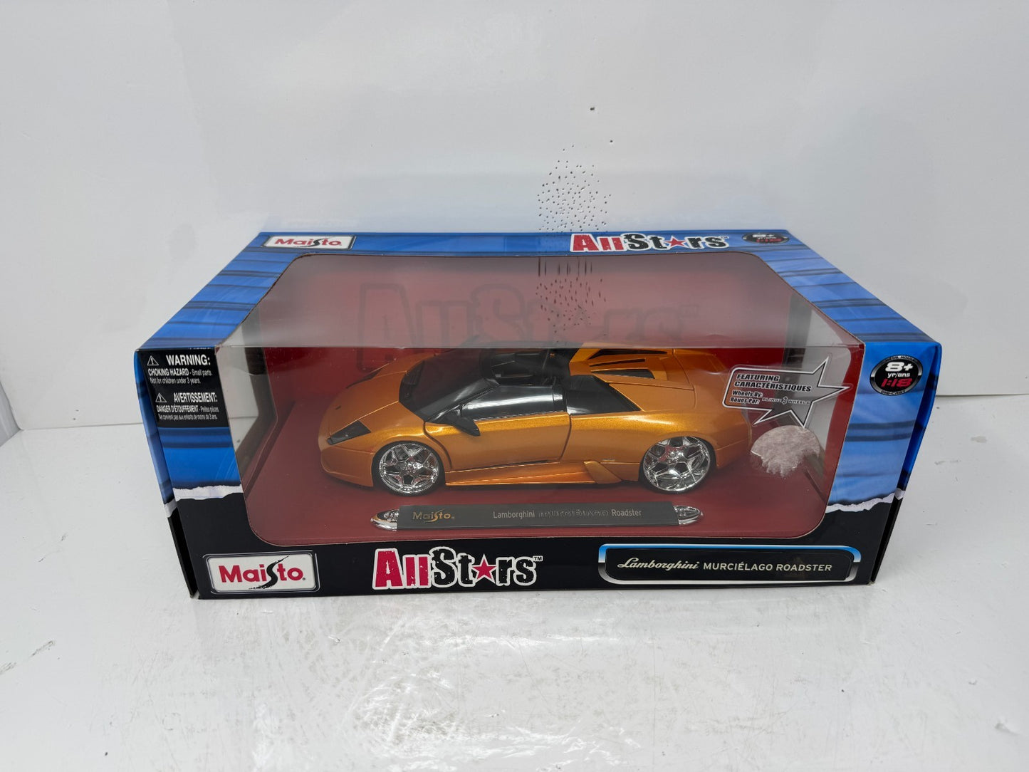 Maisto All Stars Lamborghini Murciélago Roadster 1:18 Diecast