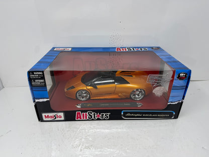 Maisto All Stars Lamborghini Murciélago Roadster 1:18 Diecast