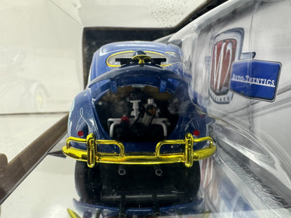 M2 Machines 1952 Volkswagen Beetle Deluxe Model CHASE 1:24 Diecast Gold Rims