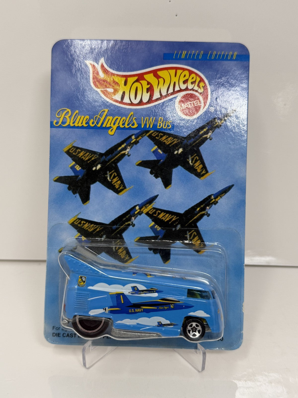 Hot Wheels Blue Angels Volkswagen Bus Limited Edition 1:64 Diecast
