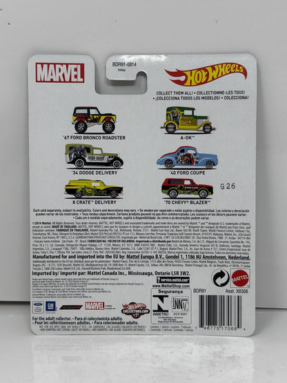 Hot Wheels Marvel Loki 8 Crate Delivery 1:64 Diecast Real Riders