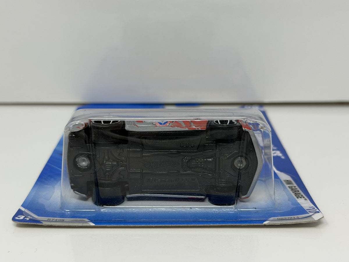 Hot Wheels HW Garage 2010 Chevrolet Camaro SS 1:64 Diecast Silver Indy 500