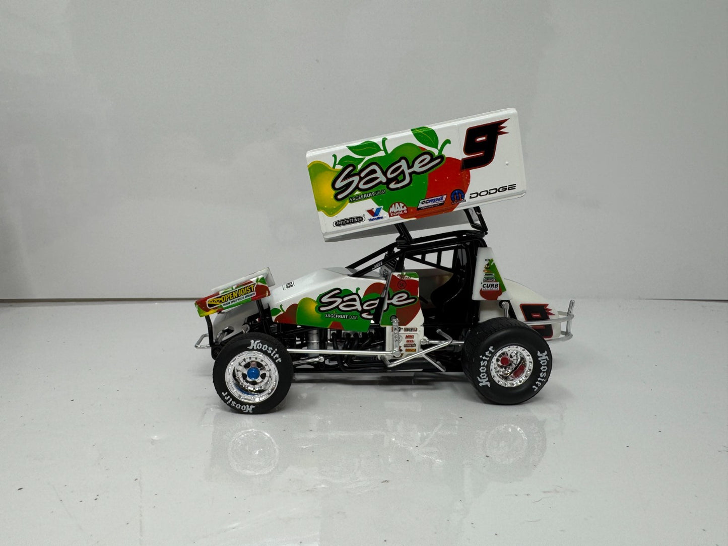 R&R Kasey Kahne #9 Sage Fruit 2007 Sprint Car 125 Diecast