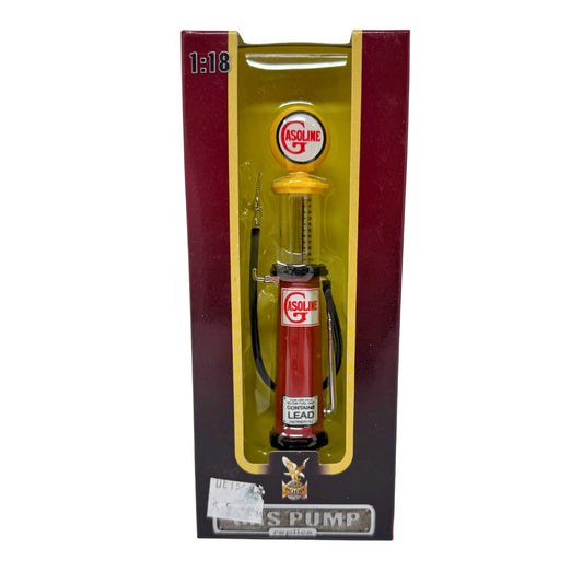 Yat Ming Road Signature Gasoline Gas Pump 1:18 Diecast Vintage Gas Station