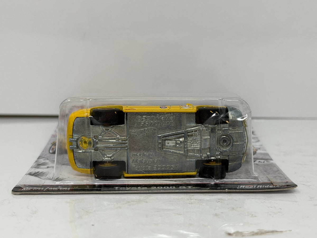 Hot Wheels Japan Historics Toyota 2000 GT 1:64 Diecast Real Riders