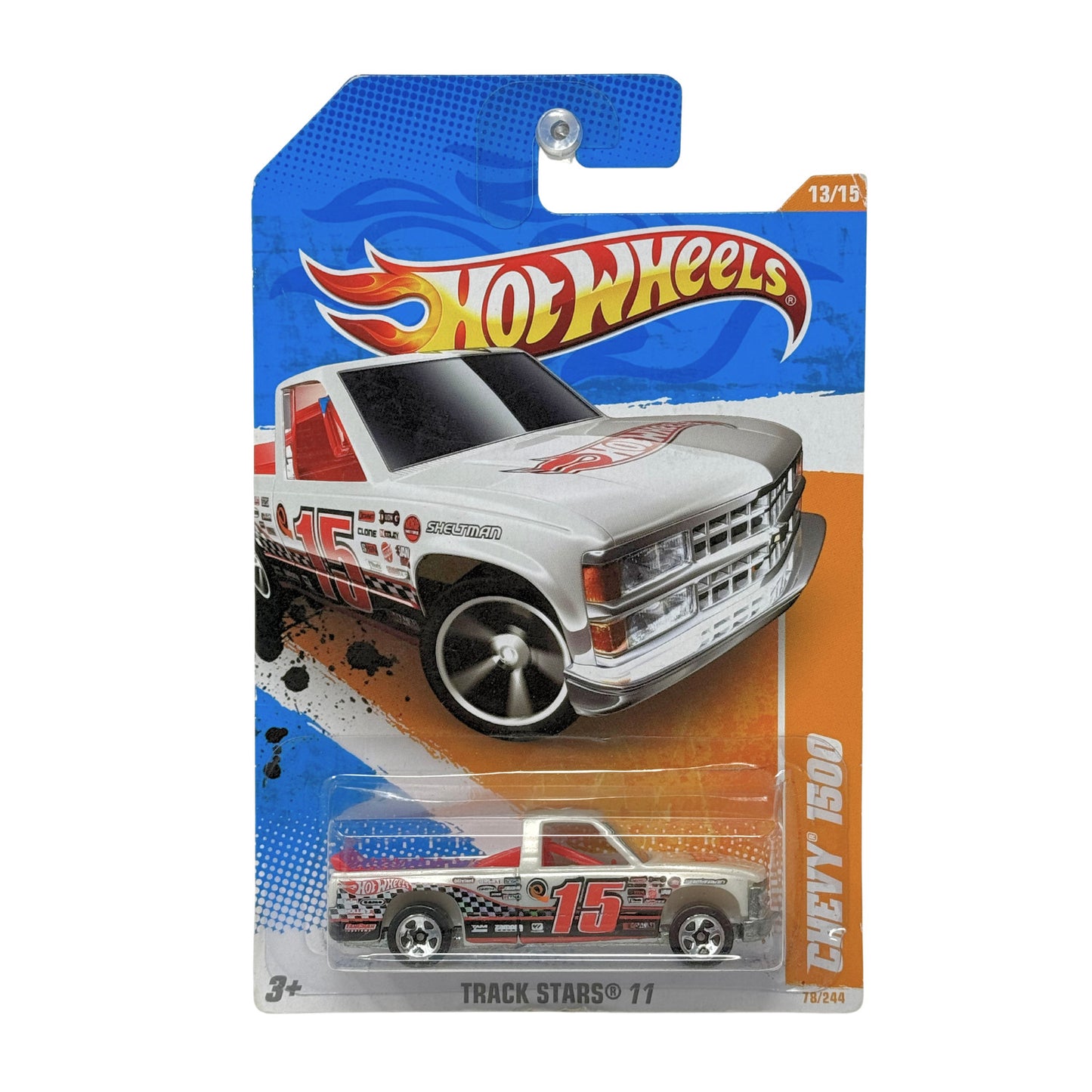 Hot Wheels Track Stars Chevy 1500 1:64 Diecast