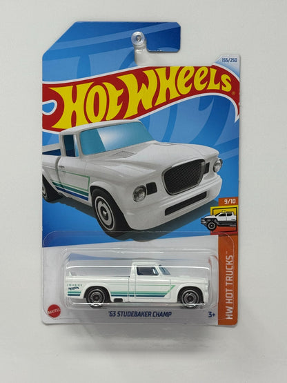 Hot Wheels Hot Trucks 1963 Studebaker Champ 1:64 Diecast V2