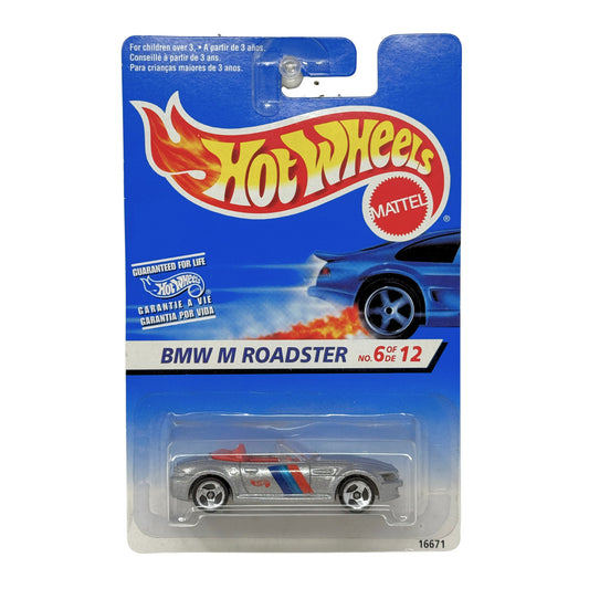 Hot Wheels BMW M Roadster 1:64 Diecast Silver V2