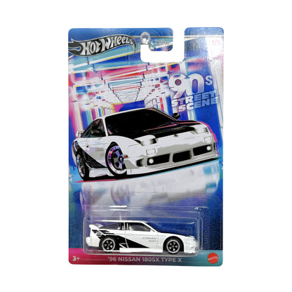 Hot Wheels 90s Street Scene 1996 Nissan 180SX Type X 1:64 Diecast