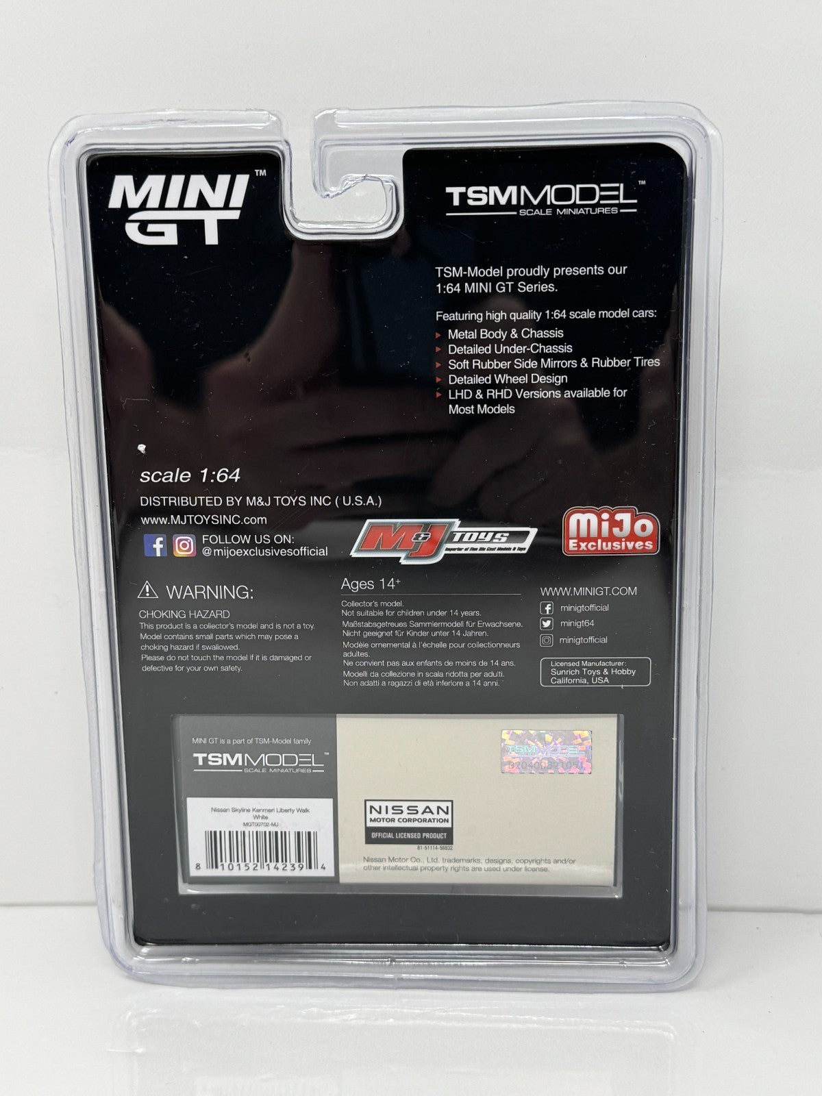 Mini GT MiJo Exclusives Nissan Skyline Kenmeri Liberty Walk 1:64 Diecast