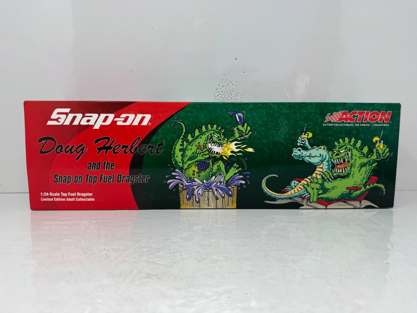 Action NHRA Doug Herbert Snap-On Dougzilla Denver Top Fuel Dragster 1:24 Diecast