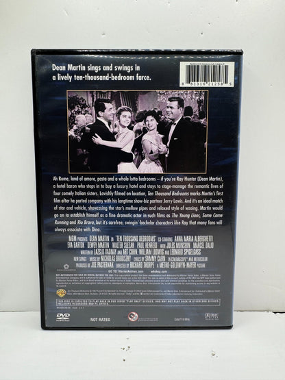 Ten Thousand Bedrooms (DVD) Dean Martin Comedy