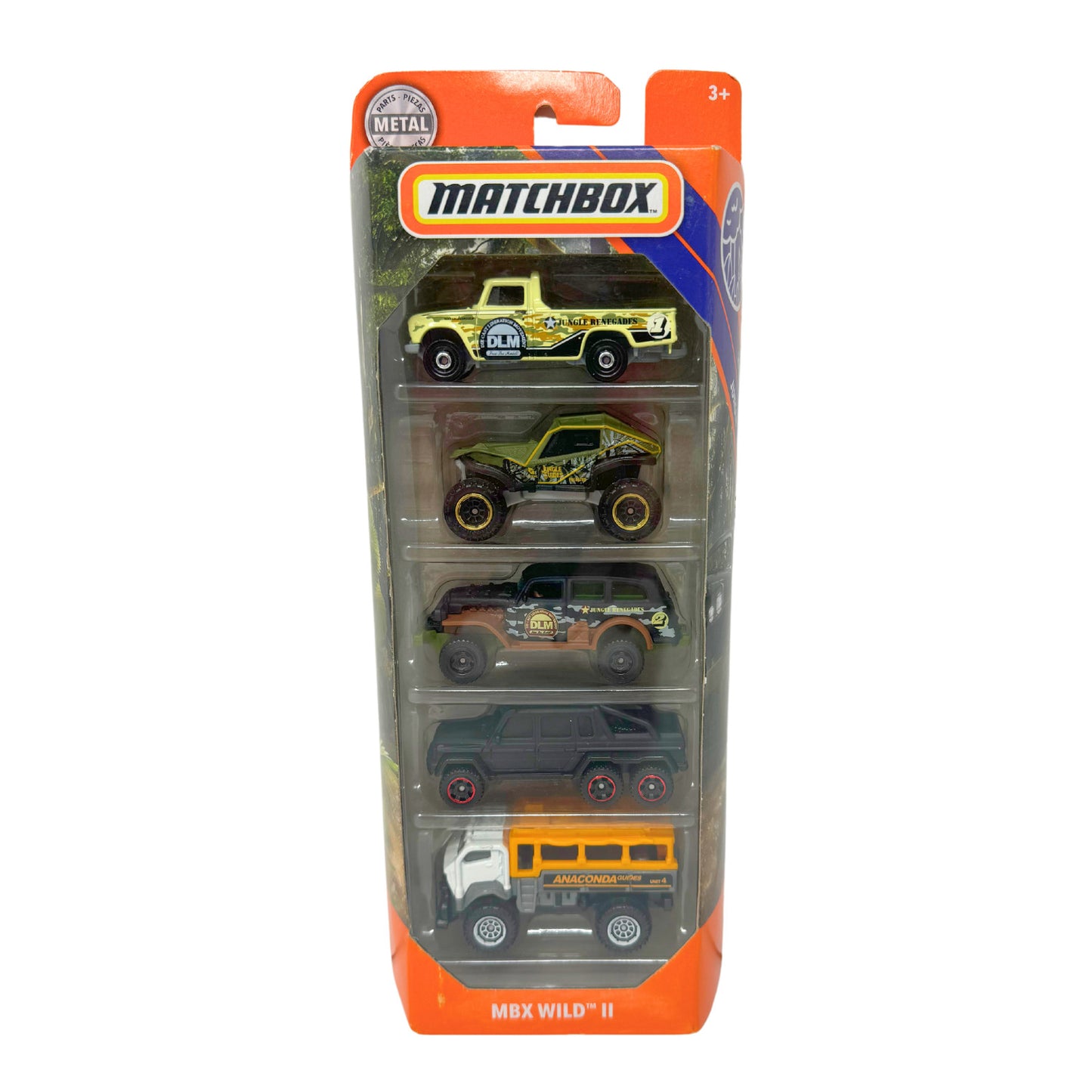 Matchbox MBX Wild II 5-Pack Gift Set 1:64 Diecast