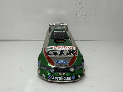 Action NHRA Ashley Force Castrol 2010 Ford Mustang Color Chrome 1:24 Diecast