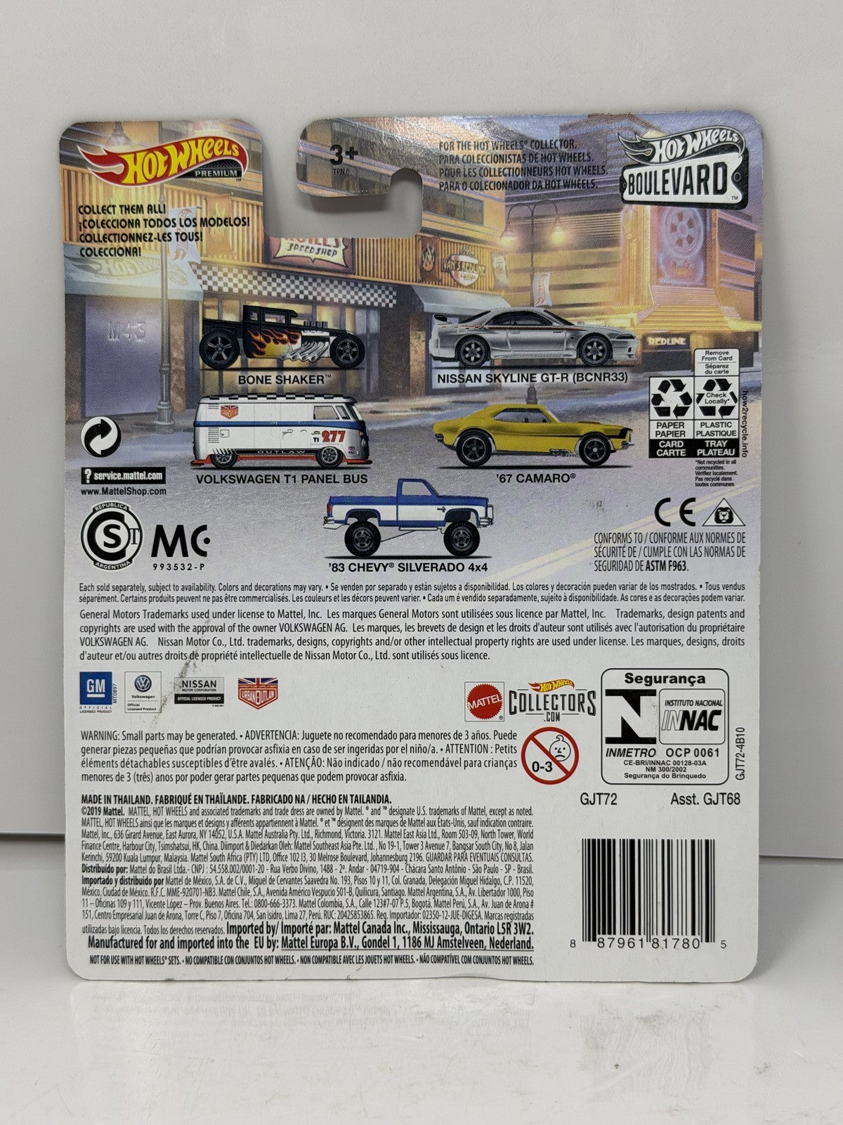 Hot Wheels Premium Boulevard #5 1983 Chevrolet Silverado 4x4 1:64 Diecast