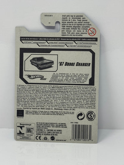 Hot Wheels Muscle Mania 1969 Dodge Charger 1:64 Diecast Blue White