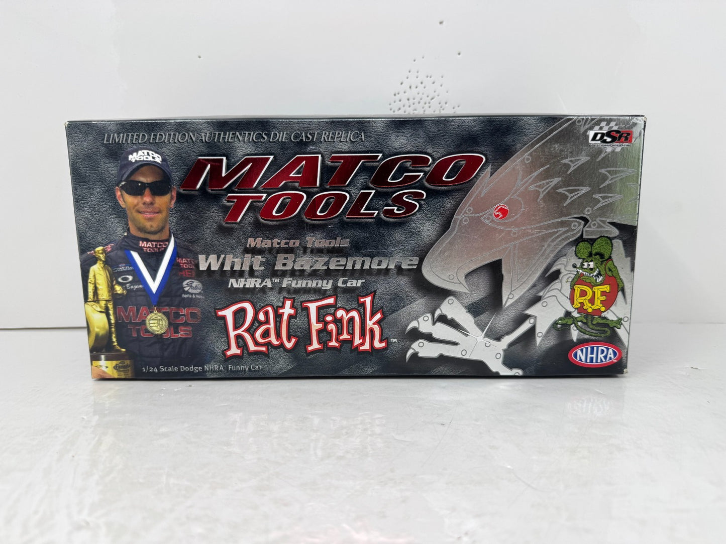 Racing Champions NHRA Whit Bazemore Matco Rat Fink Dodge Funny Car 1:24 Diecast