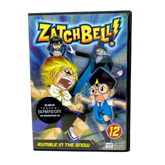 Zatch Bell, Vol. 12: Rumble in the Snow (DVD) Anime Good Condition!!!