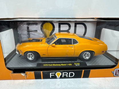 M2 Machines 1970 Ford Mustang Mach 1 428 1:24 Diecast