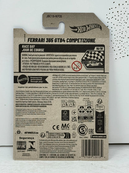 Hot Wheels Ferrari 365 GTB4 Competizione Race Day 1:64 Diecast