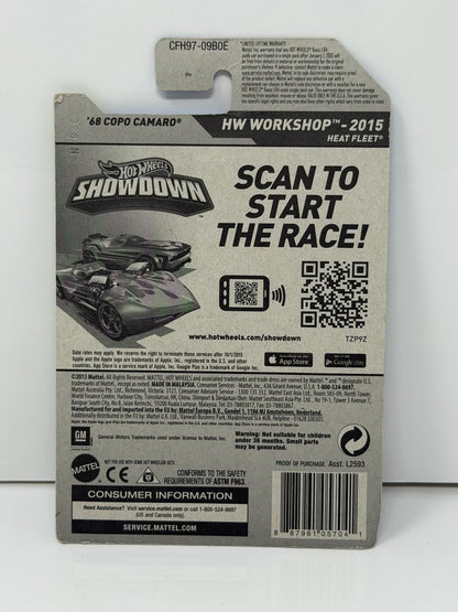 Hot Wheels HW Workshop 1968 COPO Camaro 1:64 Diecast Purple