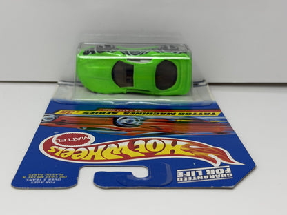 Hot Wheels Tattoo Machines Series 1993 Chevrolet Camaro 1:64 Diecast Green