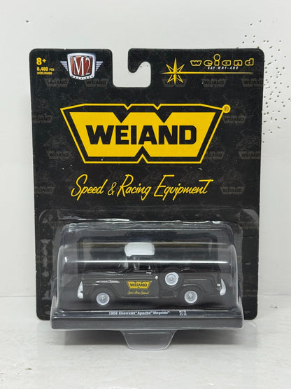 M2 Machines Weiand 1958 Chevrolet Apache Stepside 1:64 Diecast