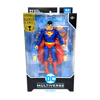 McFarlane DC Multiverse Action Comics 1000 Superman Gold Label Figure
