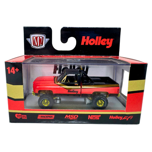 M2 Machines Holley 1976 GMC Sierra Grande 15 4x4 CHASE 1:64 Diecast
