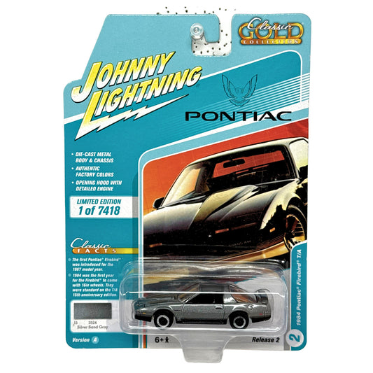Johnny Lightning Classic Gold 1984 Pontiac Firebird T/A 1:64 Diecast
