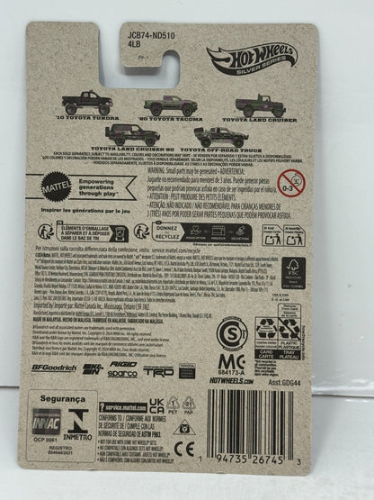 Hot Wheels Silver Series Toyota Land Cruiser 80 1:64 Diecast