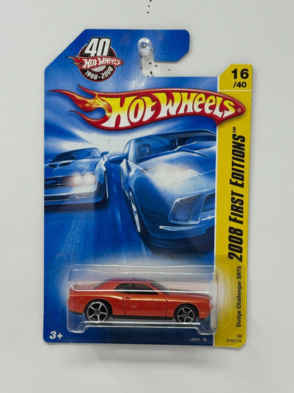 Hot Wheels First Editions Dodge Challenger SRT8 1:64 Diecast Orange