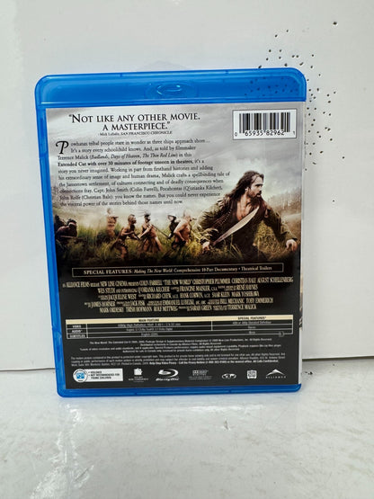 The New World (Blu-ray) Colin Farrell Drama Good Condition!!!