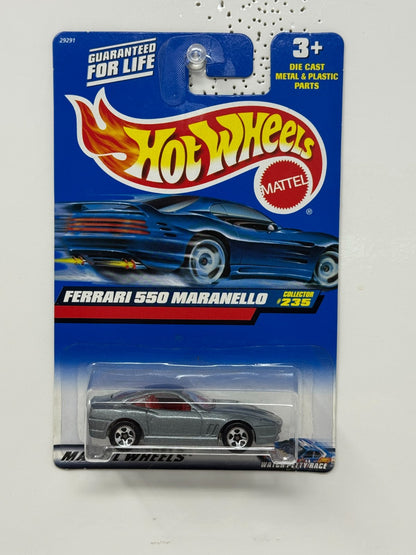Hot Wheels Ferrari 550 Maranello 1:64 Diecast