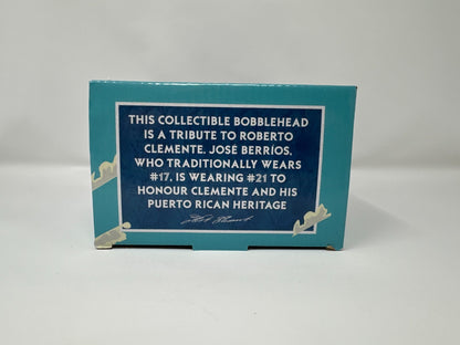 BDA Sport MLB Toronto Blue Jays Jose Berrios Roberto Clemente Tribute Bobblehead