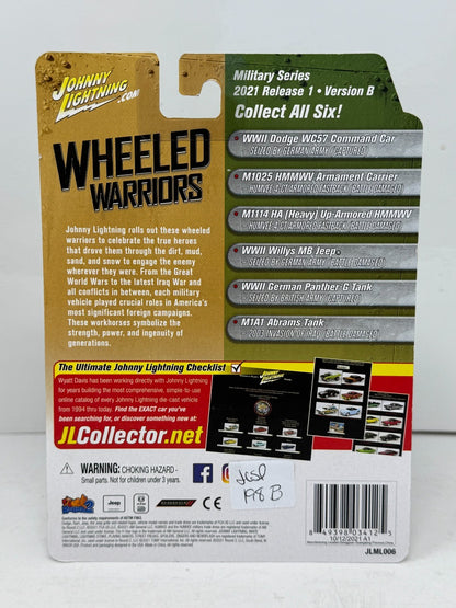 Johnny Lightning Wheeled Warriors M1025 HMMWV Armament Carrier 1:64 Diecast V. B